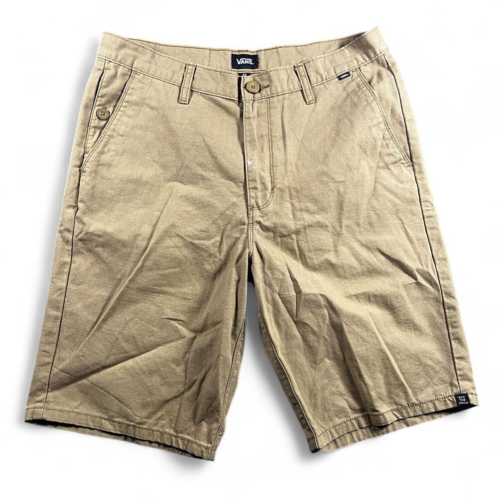 Vans Men's Tan and Brown Shorts